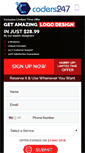 Mobile Screenshot of coders247.com